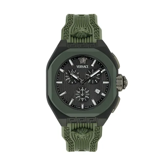 Picture of VERSACE V Legend Chr Men Black Round Dial Analog Watch