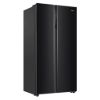 Picture of Haier 602 Litres Side-by-Side Refrigerator with Convertible Fridge, Black Steel HRS-682KS