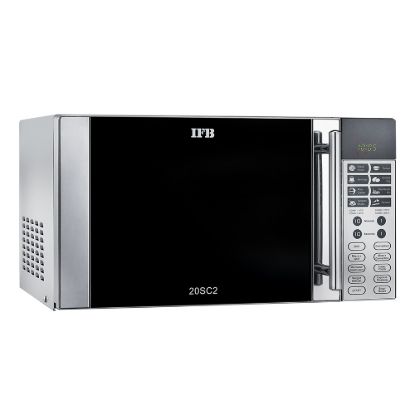 Picture of IFB 20SC2 20 litres Convection Microwave Oven, 24 Auto Cook Menus, Metallic Silver