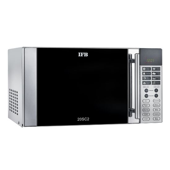 Picture of IFB 20SC2 20 litres Convection Microwave Oven, 24 Auto Cook Menus, Metallic Silver